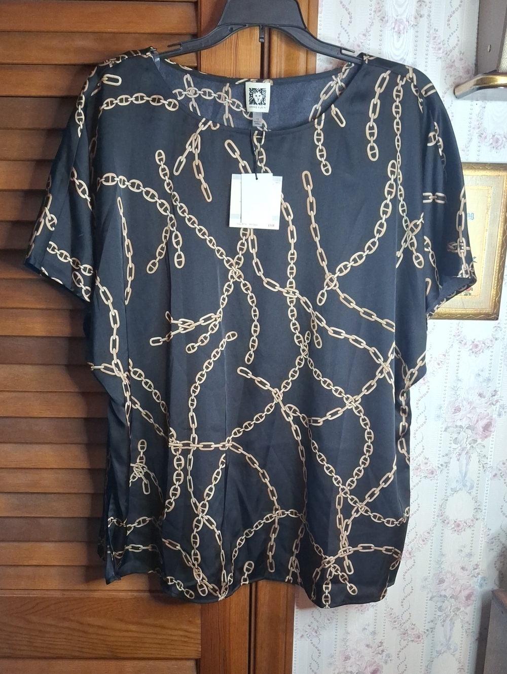 Anne Klein 1X Chain Design NWT